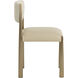 Bayard Antique Brass / Napa Beige / Santa Cruz Oatmeal Dining Chair